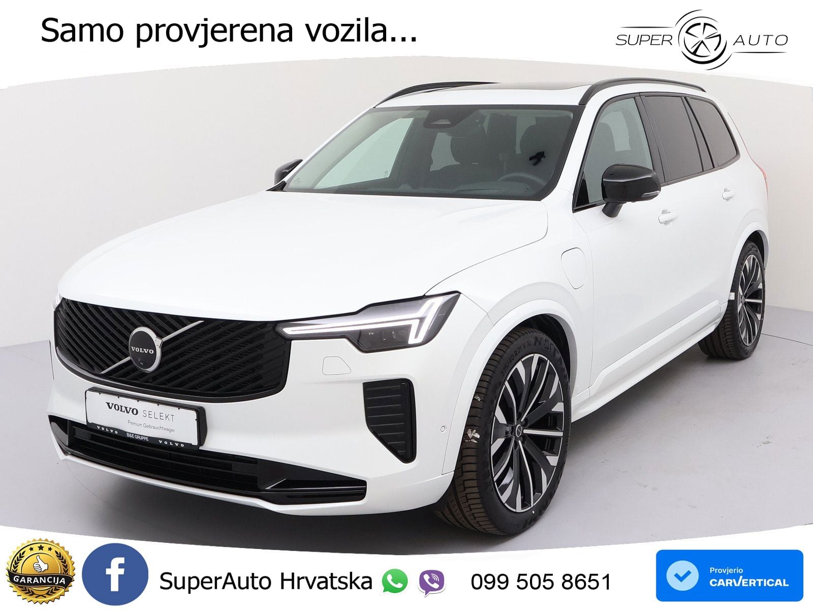 Volvo XC90 2.0 T8 AWD Automatic ACC+HEAD+4xGR SJED+360+PANO
