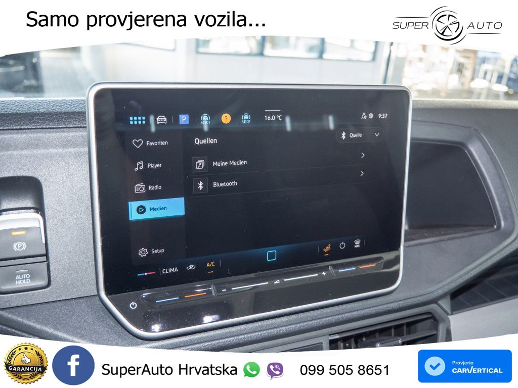 Volkswagen Crafter 35 Kasten 2,0 l AHK SPURH. KLIMA BT PDC 140 KS