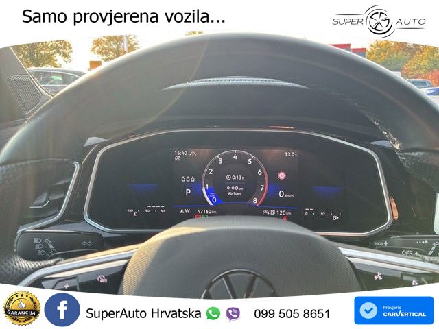 Volkswagen T-Roc 2.0 TSI (190 KS) 4M DSG R-Line LED+GR SJED+ACC