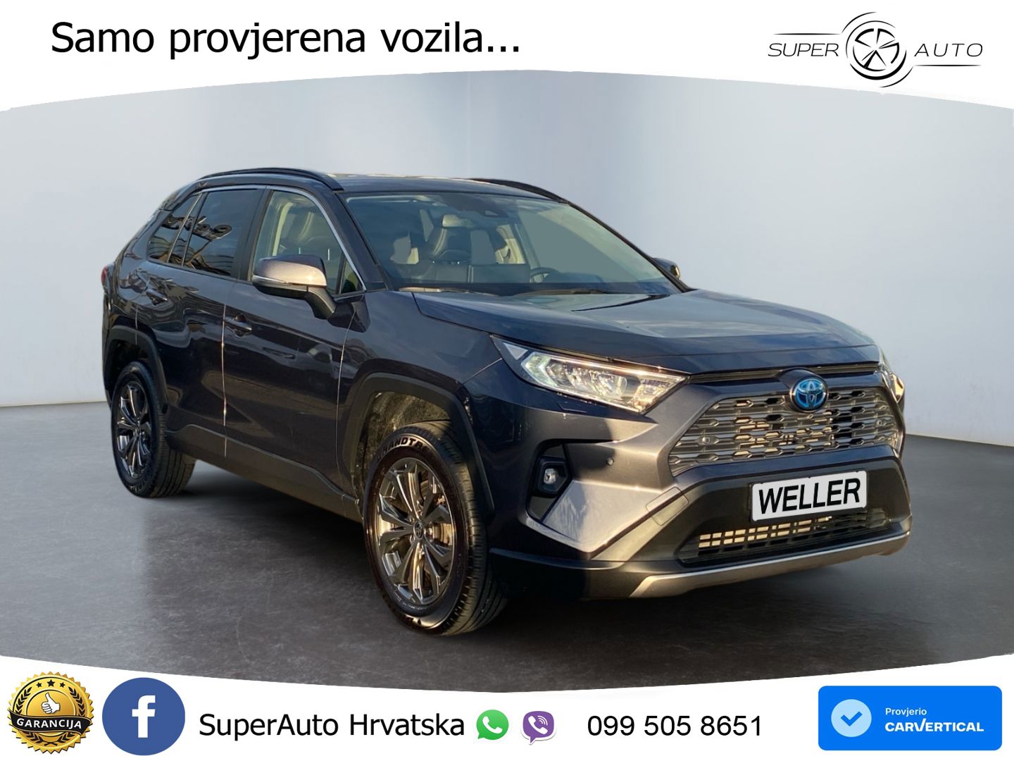 Toyota RAV4 2.5 (218 KS) Hybrid eCVT LED+GR SJED+ACC