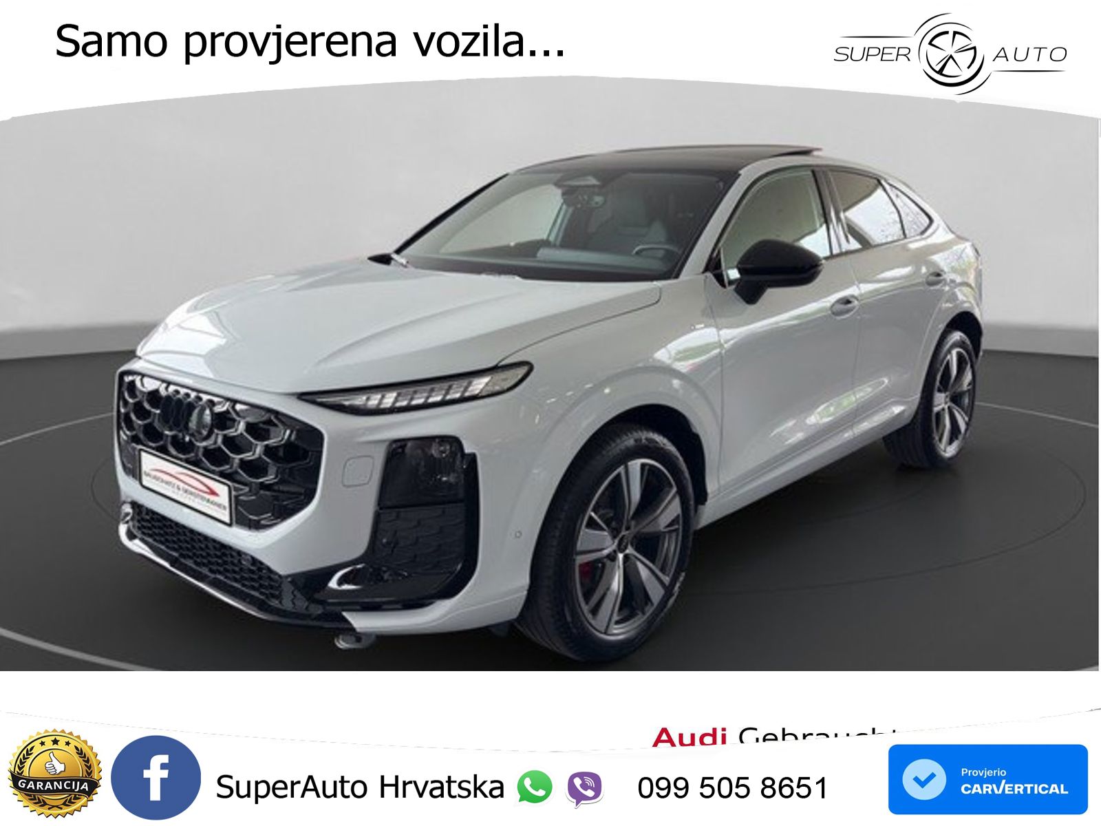 Audi Q3 III Sportback 1.5 TFSI (150 KS) S tronic S line LED+GR SJED+ACC