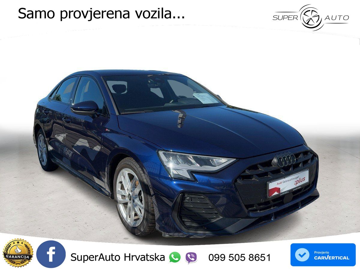Audi A3 Limuzina 30 TFSI (116 KS) S tronic S line LED+GR SJED+ACC