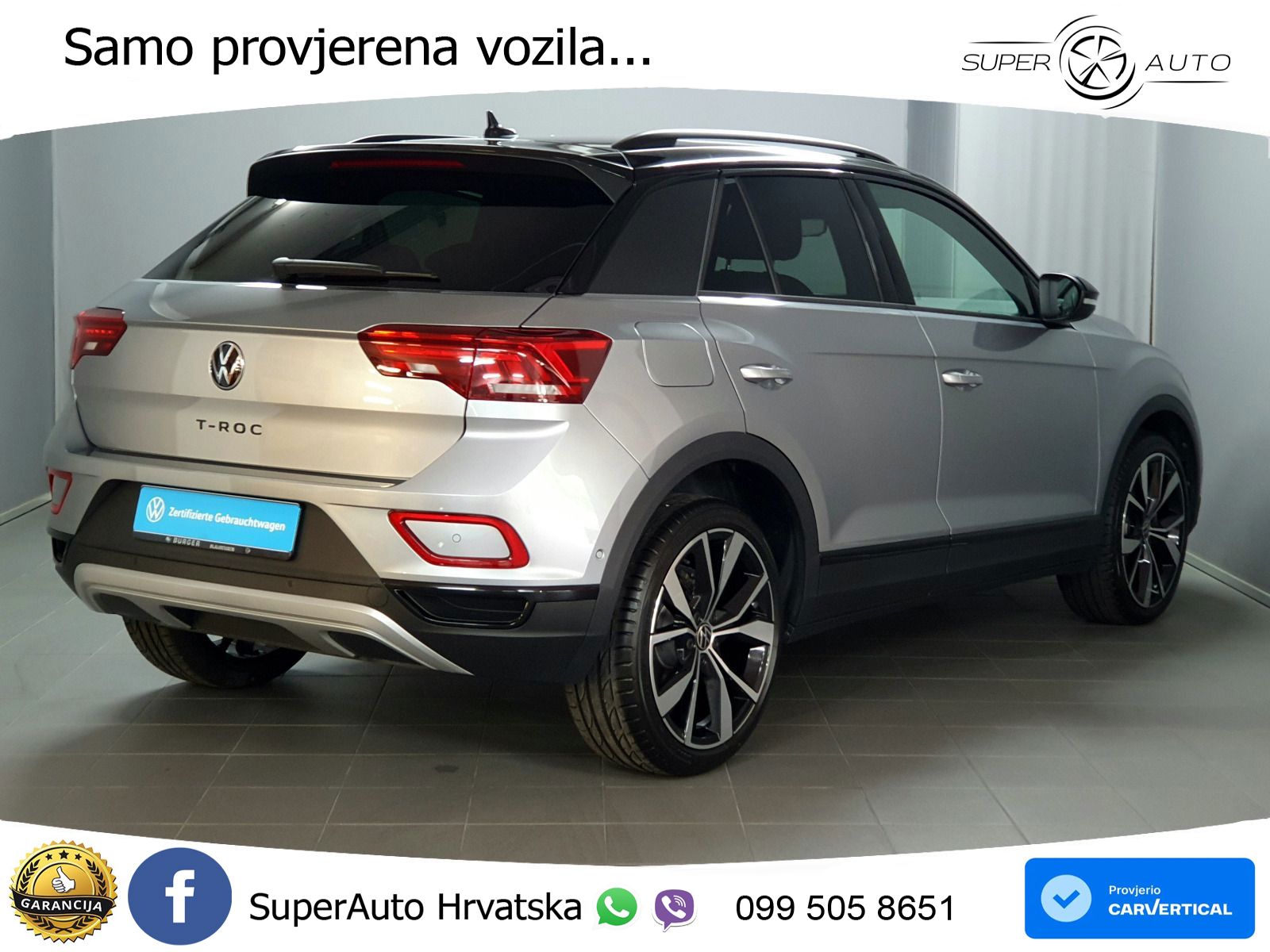 Volkswagen T-Roc I 2.0 TDI (150 KS) DSG LED+GR SJED+ACC