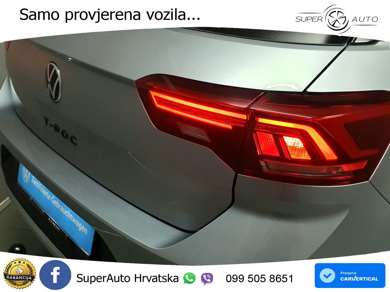 Volkswagen T-Roc I 2.0 TDI (150 KS) DSG LED+GR SJED+ACC