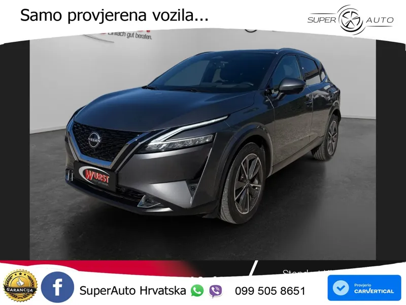 Nissan Qashqai 1.3 DIG-T (158 KS) Xtronic Tekna LED+GR SJED+ACC