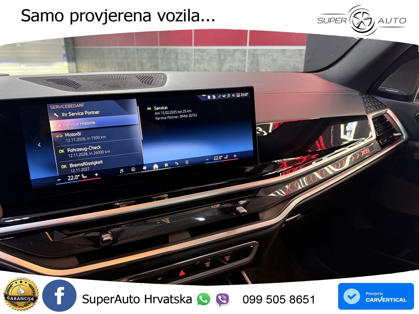 BMW X5 30d (298 KS) xDrive Steptronic M Sport LED+GR SJED+ACC