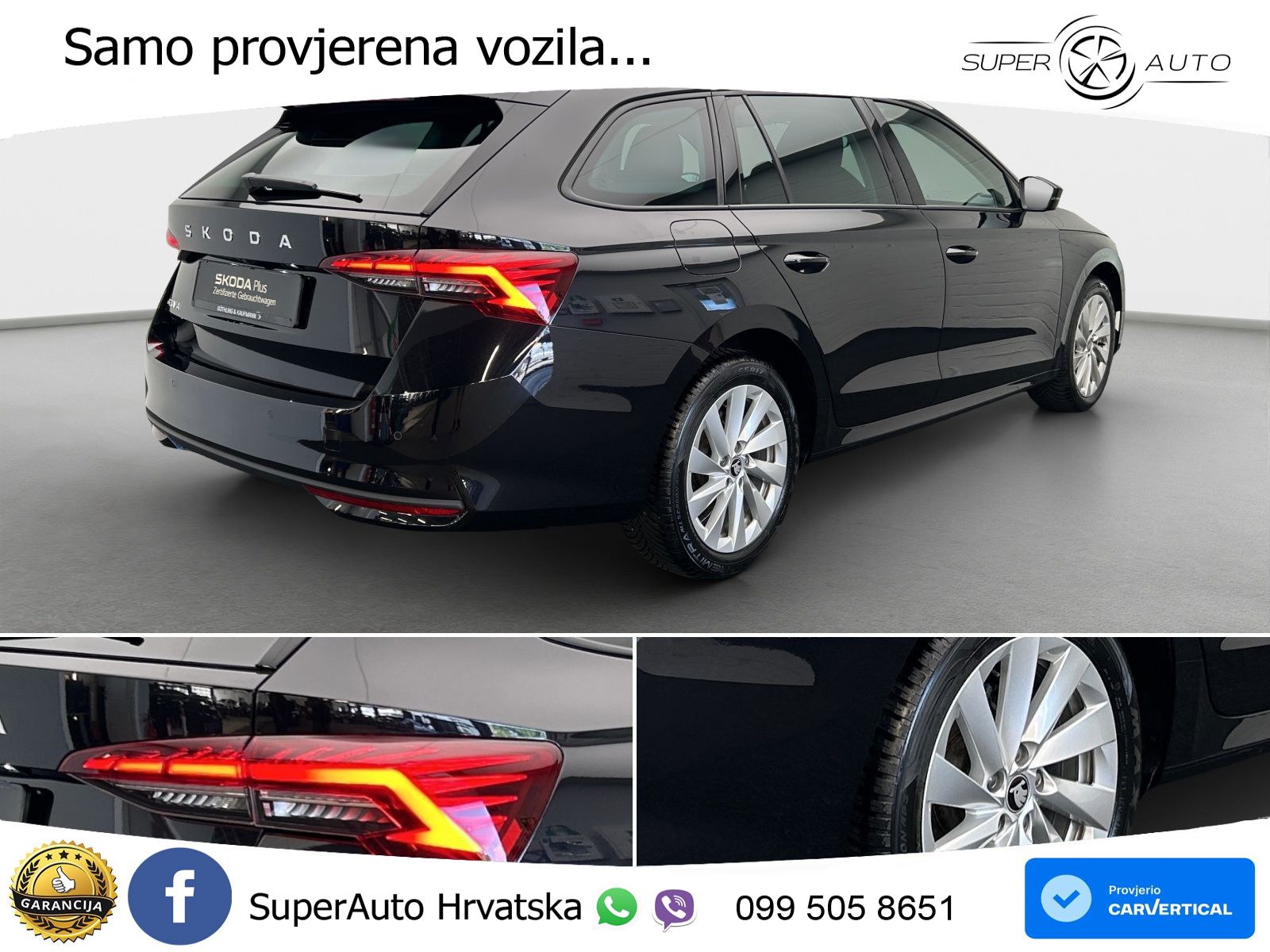 Škoda Octavia Combi 2.0 TDI (150 KS) DSG Selection LED+GR SJED+ACC