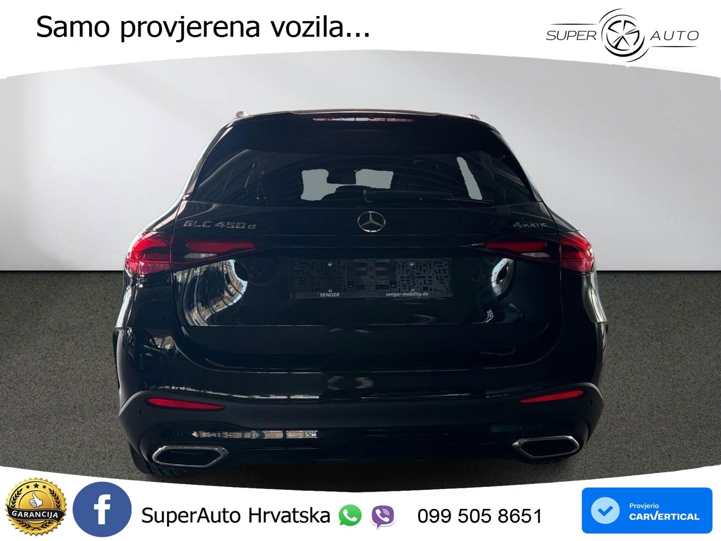 Mercedes GLC 450d (367 KS) 4MATIC 9G-TRONIC AMG ACC+GR SJED+360+PANO