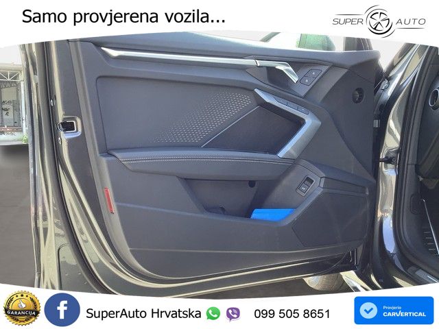 Audi A3 Limuzina 35 TFSI (150 KS) S tronic S line MATRIX+GR SJED+KAM