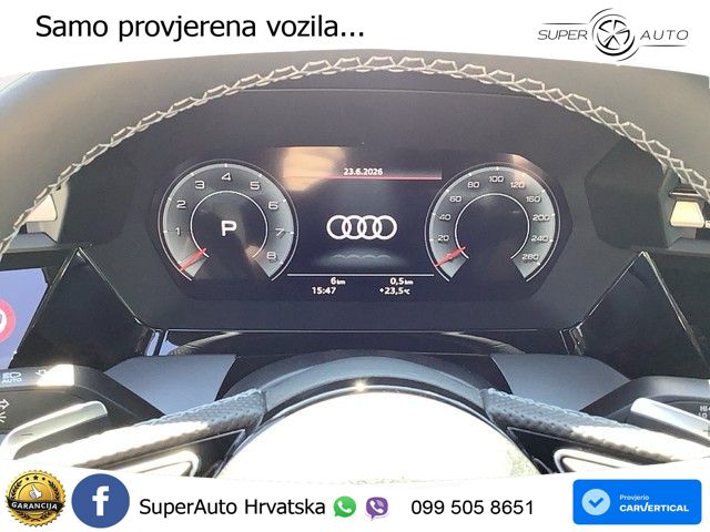 Audi A3 Limuzina 35 TFSI (150 KS) S tronic S line MATRIX+GR SJED+KAM