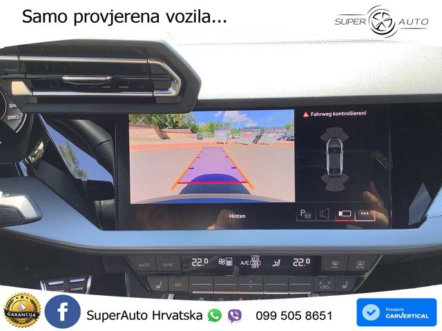 Audi A3 Limuzina 35 TFSI (150 KS) S tronic S line MATRIX+GR SJED+KAM