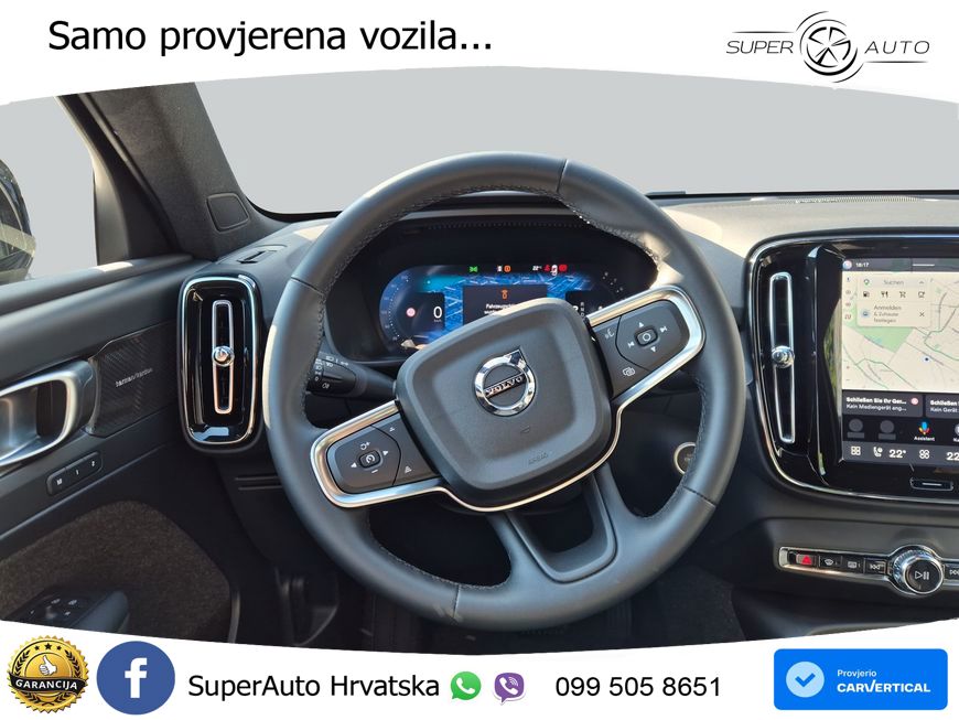 Volvo XC40 2.0 B3 163 KS Automatic LED+GR SJED+ACC