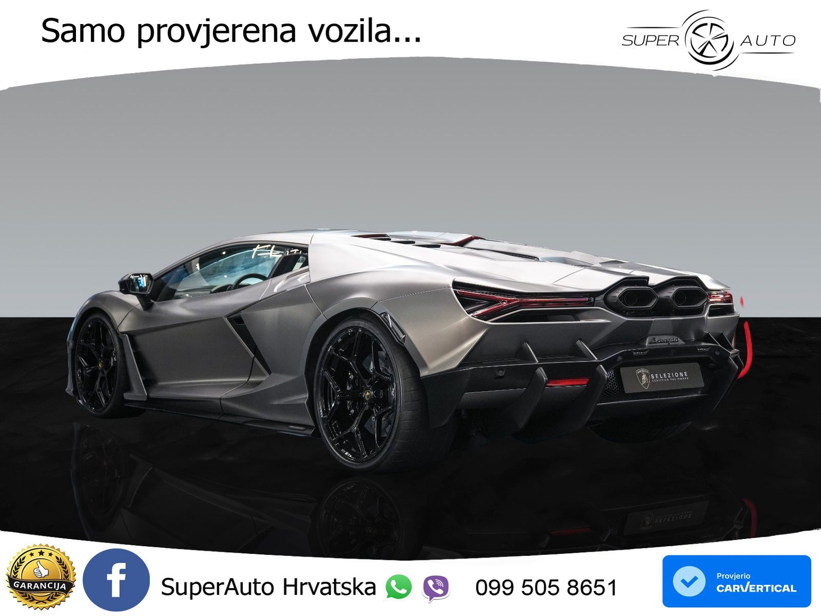Lamborghini Revuelto 6.5 V12 (1015 KS) 4WD DCT LED+GR SJED+ACC