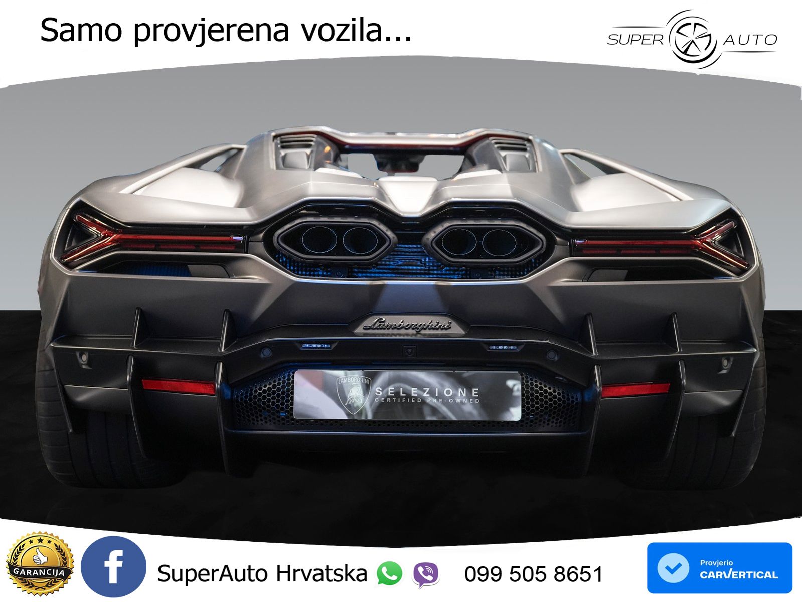 Lamborghini Revuelto 6.5 V12 (1015 KS) 4WD DCT LED+GR SJED+ACC
