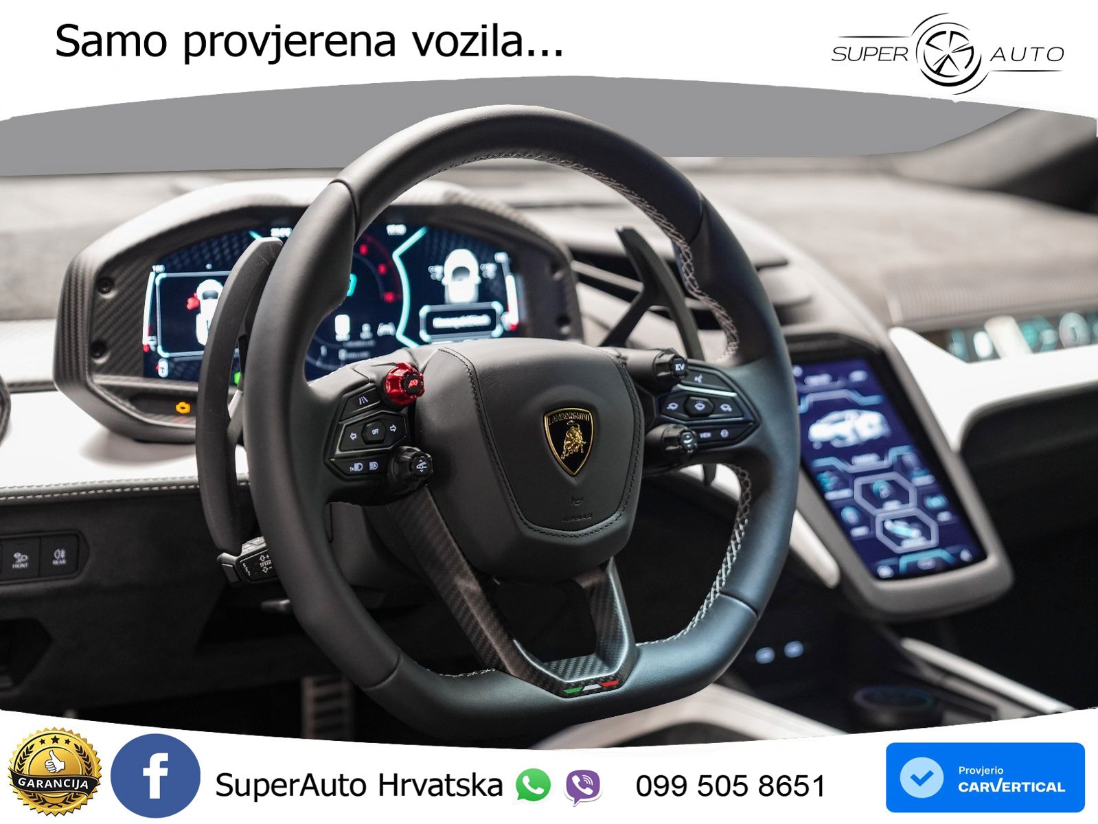 Lamborghini Revuelto 6.5 V12 (1015 KS) 4WD DCT LED+GR SJED+ACC