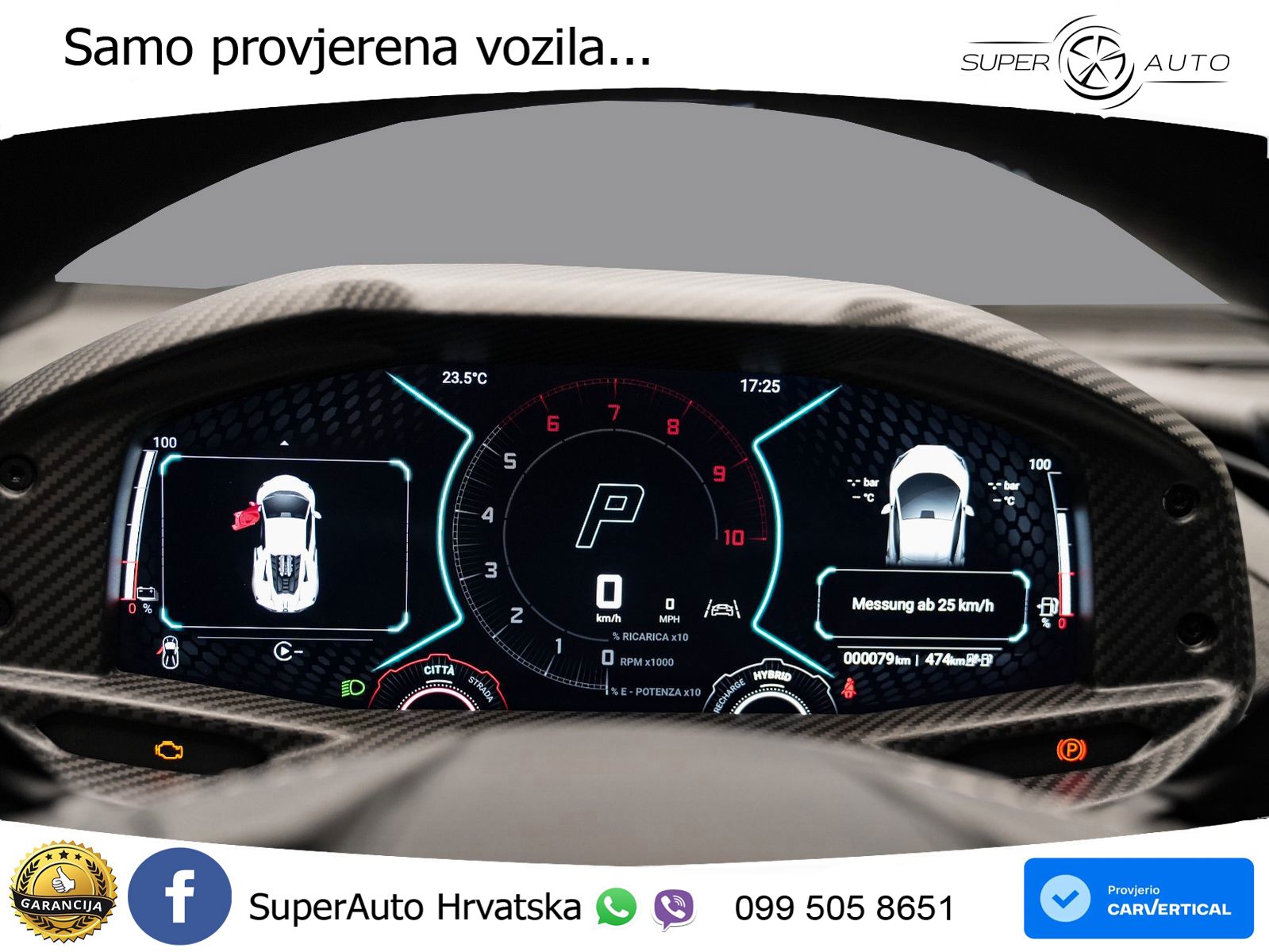 Lamborghini Revuelto 6.5 V12 (1015 KS) 4WD DCT LED+GR SJED+ACC