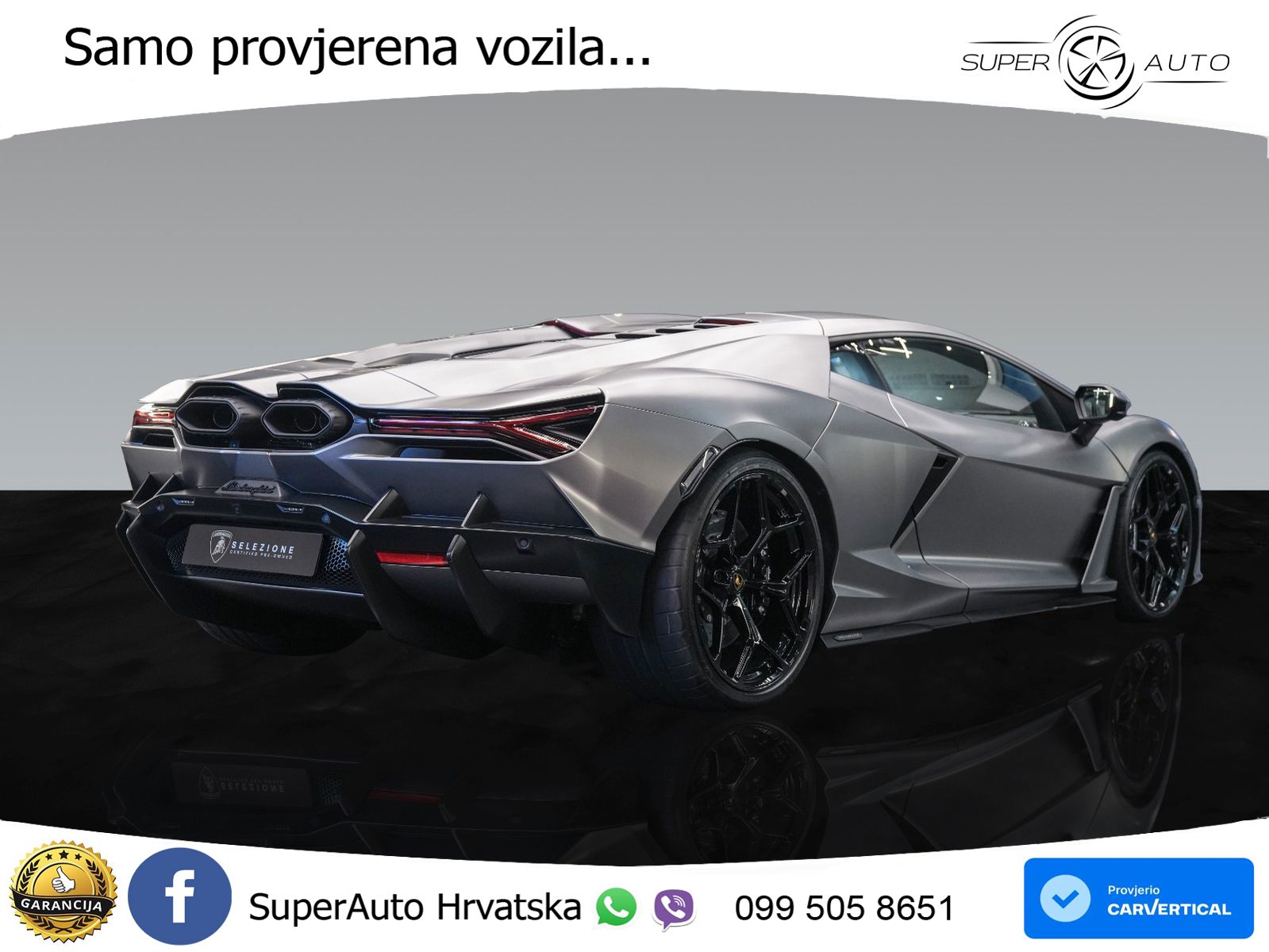 Lamborghini Revuelto 6.5 V12 (1015 KS) 4WD DCT LED+GR SJED+ACC