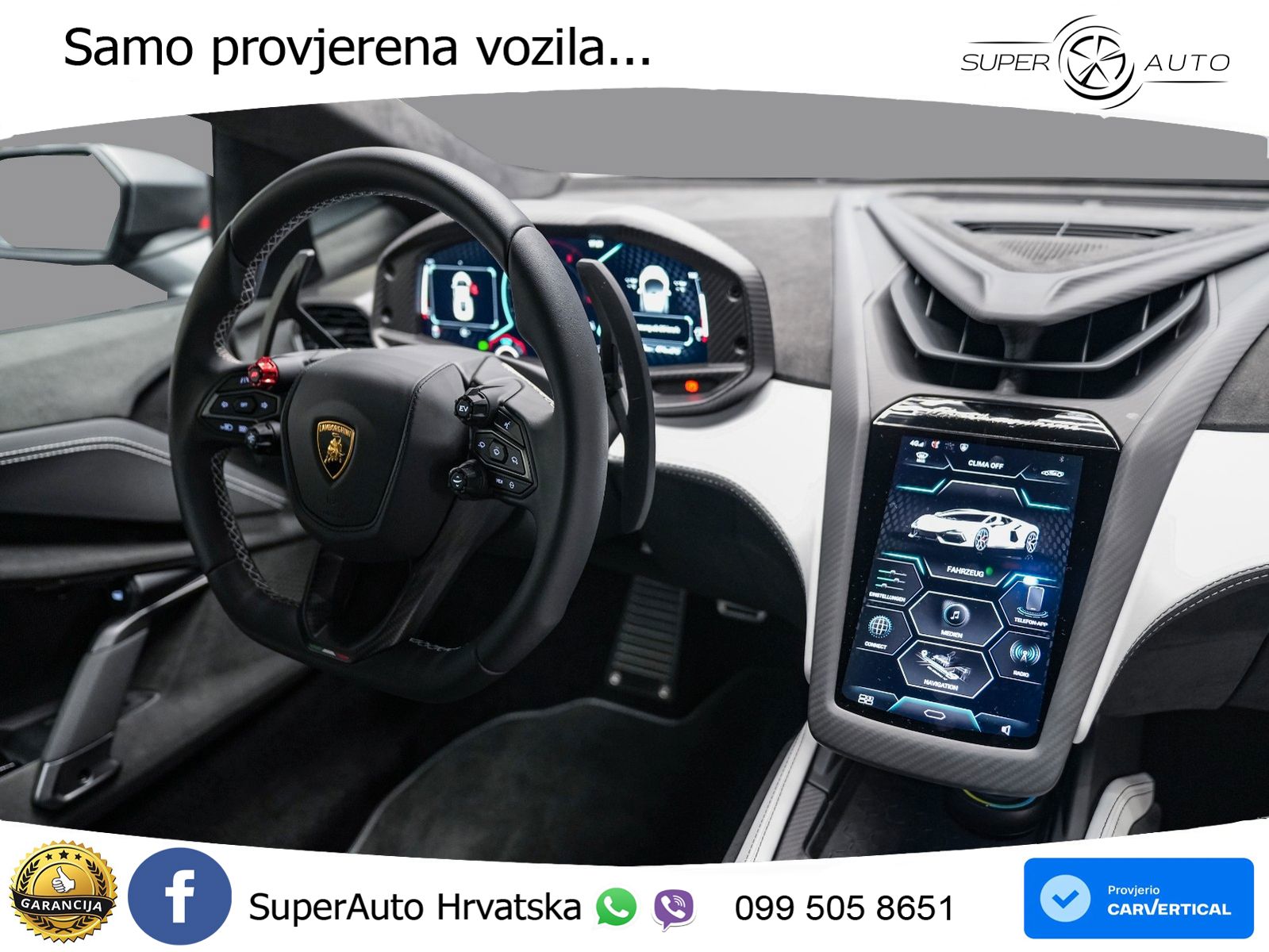 Lamborghini Revuelto 6.5 V12 (1015 KS) 4WD DCT LED+GR SJED+ACC