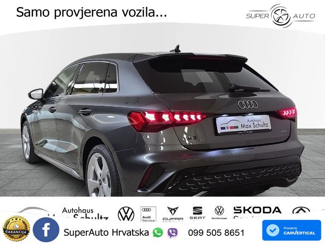 Audi A3 Limuzina 40 TFSI (204 KS) quattro S tronic S line
