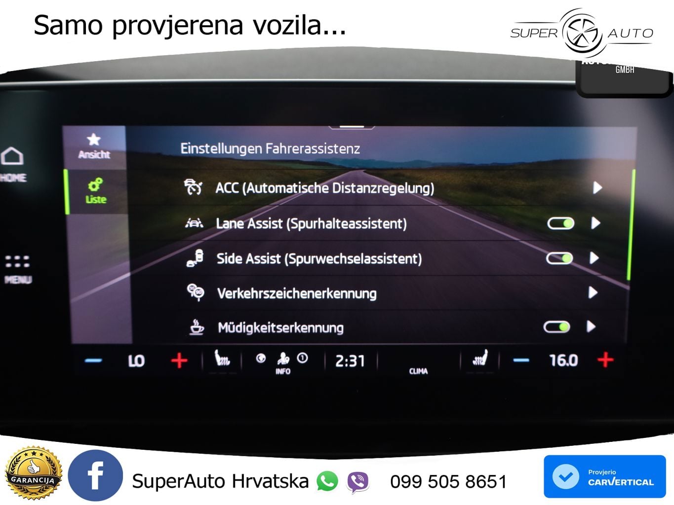 Škoda Octavia Combi 2.0 TDI (150 KS) DSG LED+GR SJED+ACC