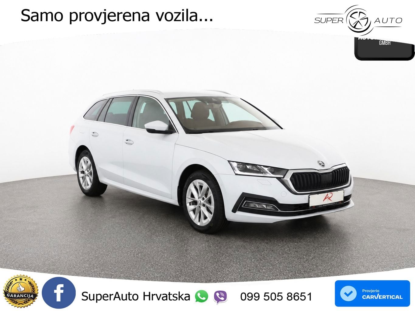 Škoda Octavia Combi 2.0 TDI (150 KS) DSG LED+GR SJED+ACC
