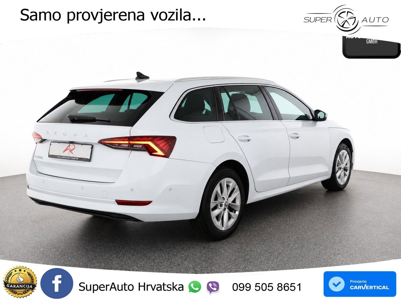 Škoda Octavia Combi 2.0 TDI (150 KS) DSG LED+GR SJED+ACC