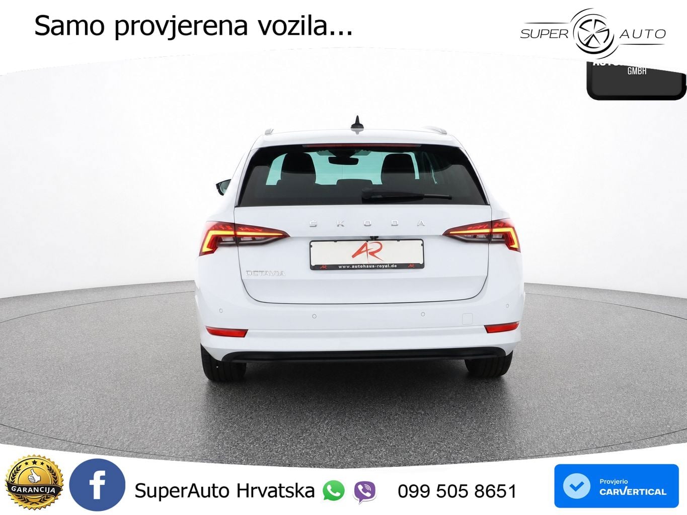 Škoda Octavia Combi 2.0 TDI (150 KS) DSG LED+GR SJED+ACC