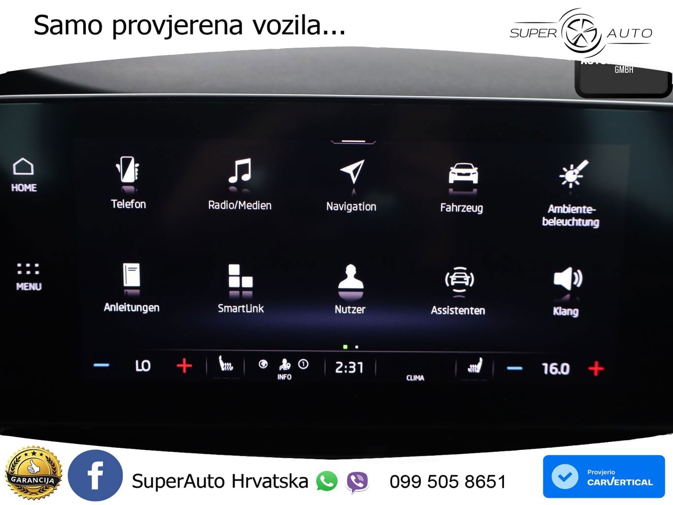 Škoda Octavia Combi 2.0 TDI (150 KS) DSG LED+GR SJED+ACC