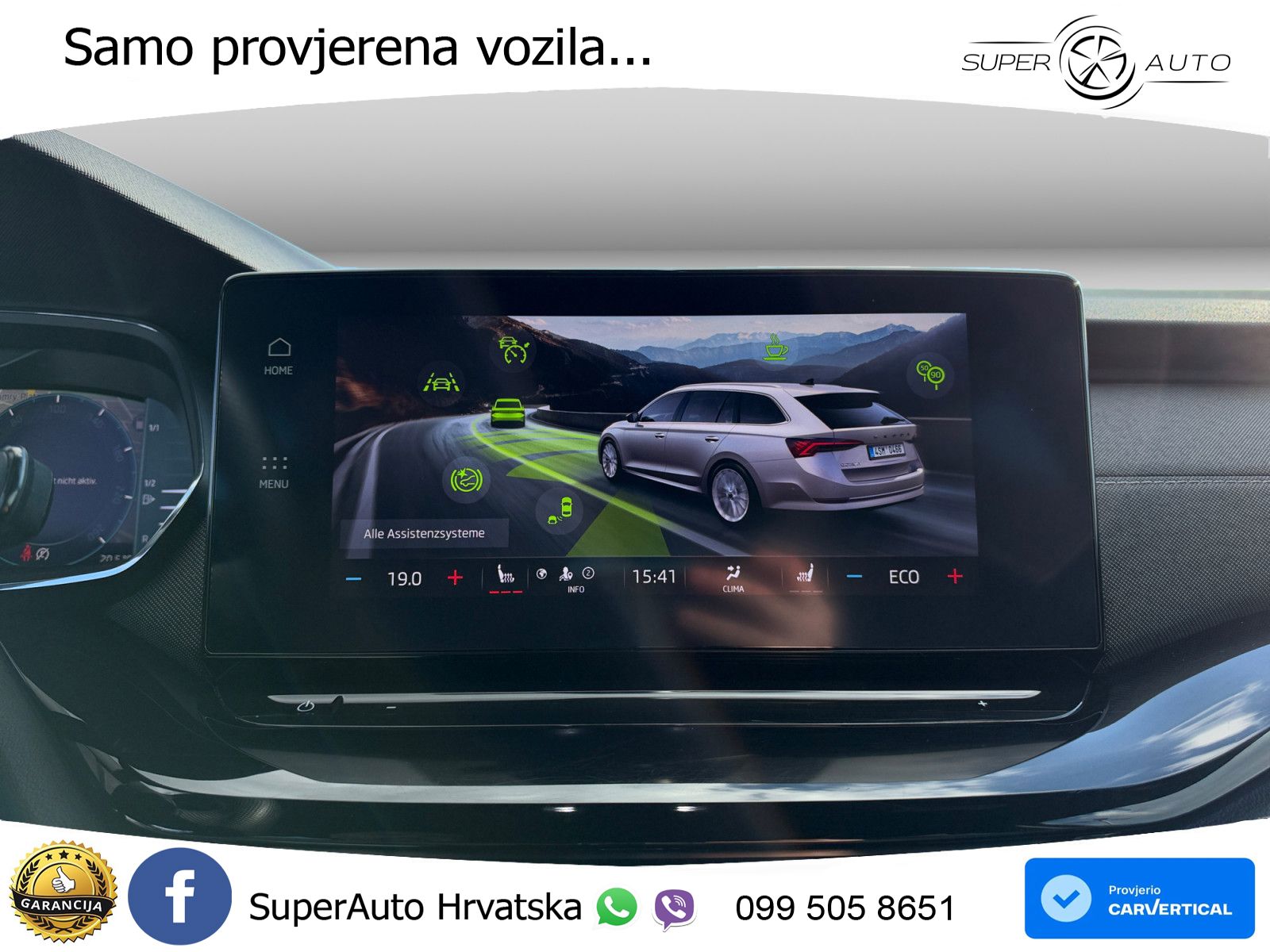 Škoda Octavia Combi iV 1.4 TSI (204 KS) DSG SportLine LED+GR SJED+ACC