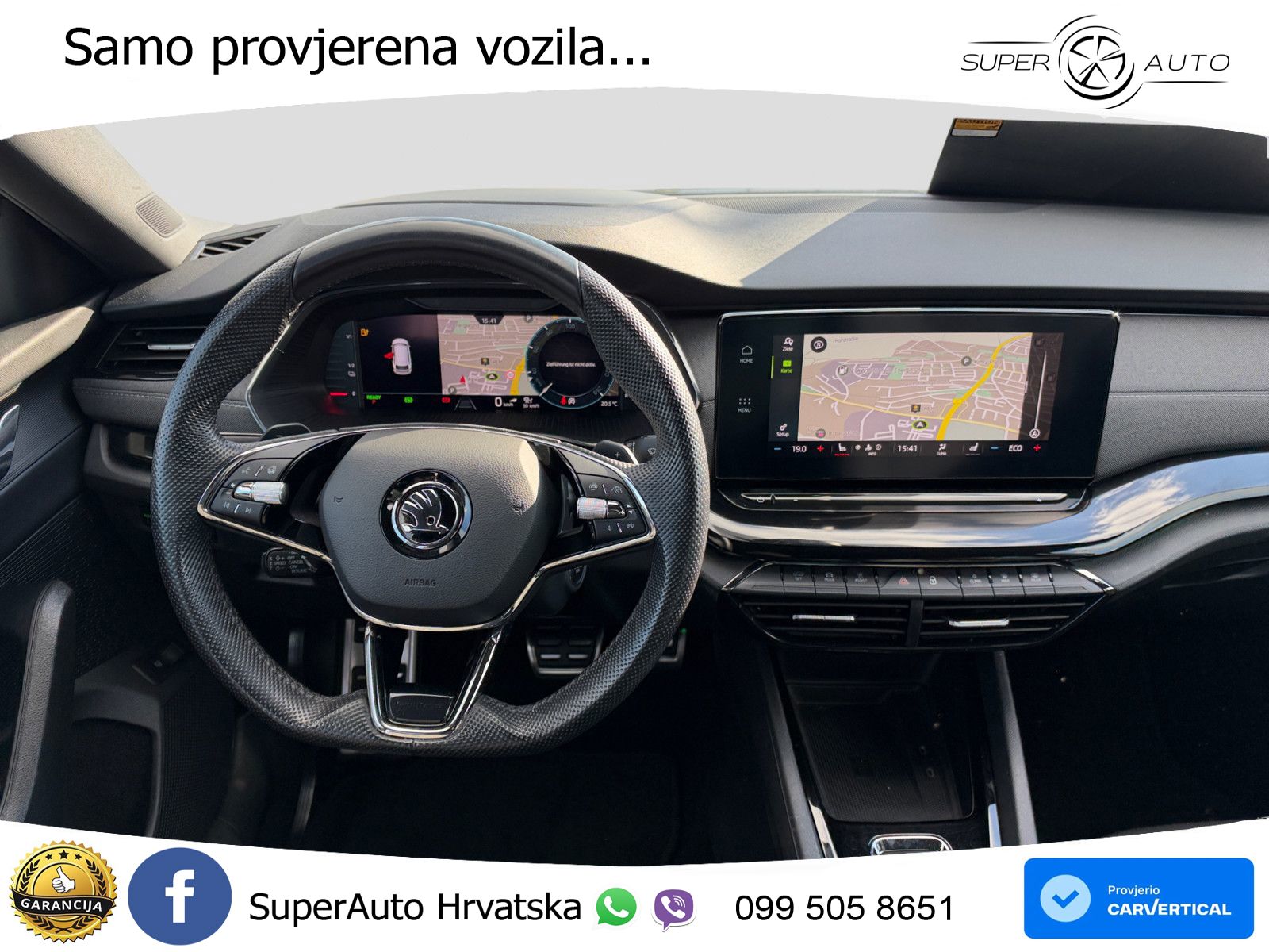Škoda Octavia Combi iV 1.4 TSI (204 KS) DSG SportLine LED+GR SJED+ACC