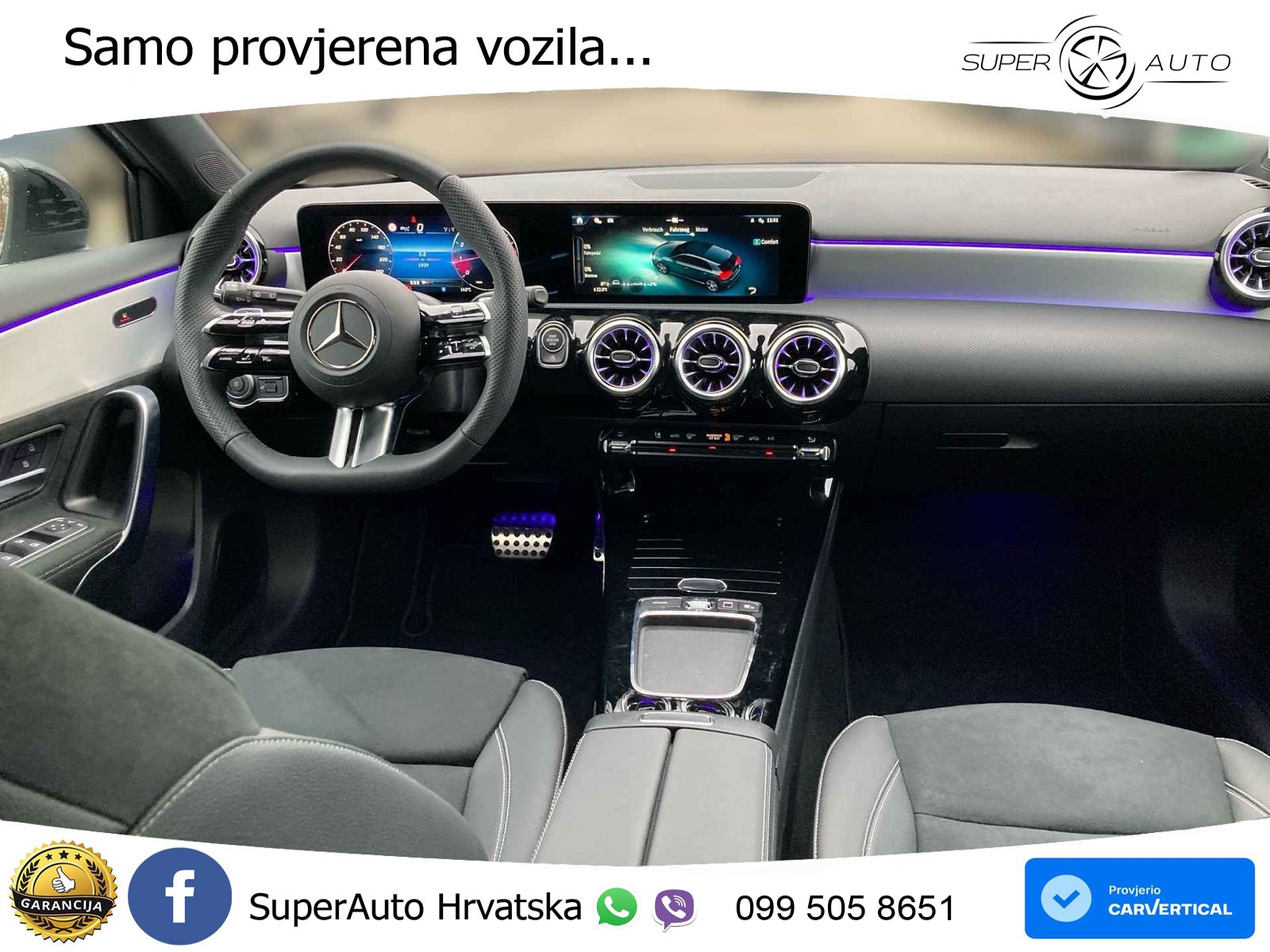 Mercedes-Benz A 200 7G-DCT AMG LED+GR SJED+ACC
