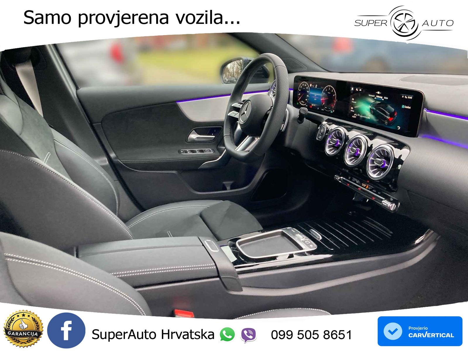 Mercedes-Benz A 200 7G-DCT AMG LED+GR SJED+ACC
