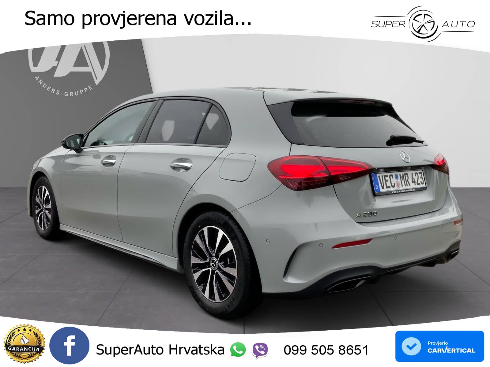 Mercedes-Benz A 200 7G-DCT AMG LED+GR SJED+ACC