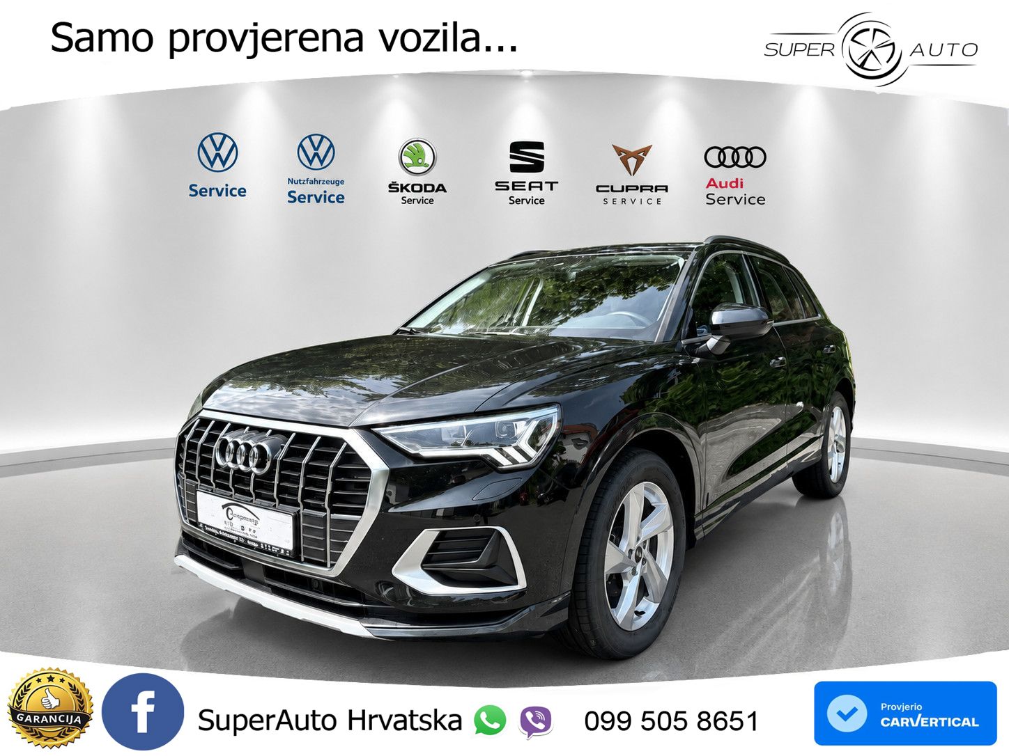 Audi Q3 35 TFSI (150 KS) S tronic advanced LED+GR SJED+ACC