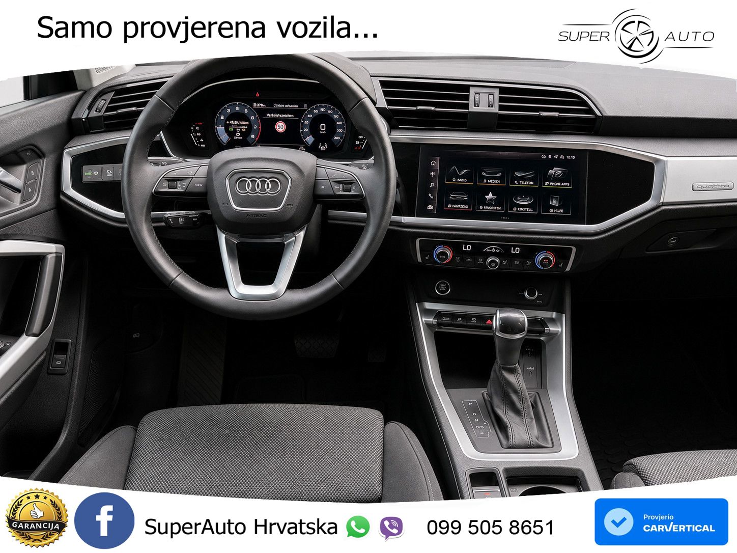 Audi Q3 35 TFSI (150 KS) S tronic advanced LED+GR SJED+ACC