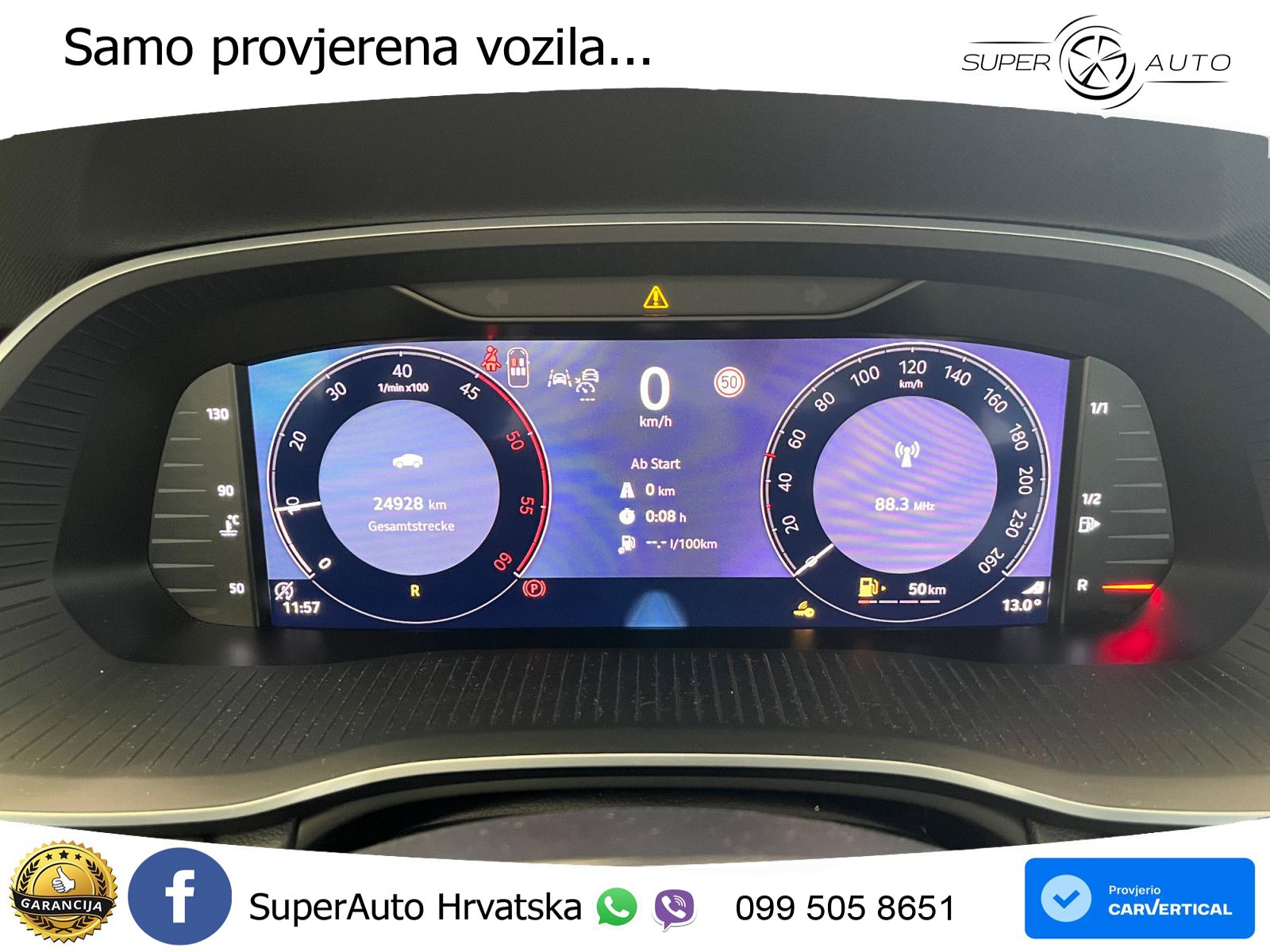 Škoda Octavia Combi 2.0 TDI (150 KS) DSG LED+GR SJED+ACC
