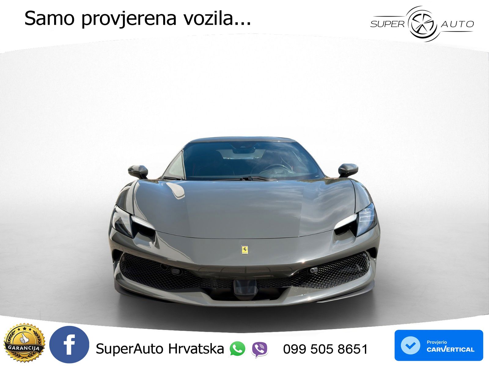 Ferrari 296 GTB 3.0 V6 (830 KS) F1 DCT