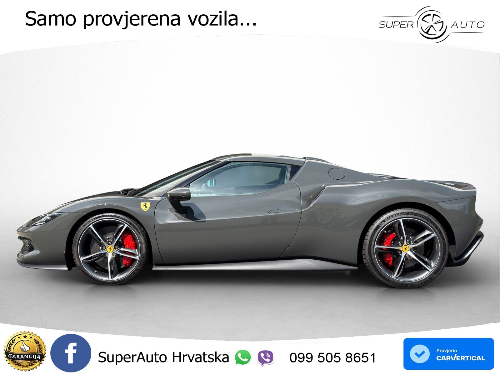 Ferrari 296 GTB 3.0 V6 (830 KS) F1 DCT