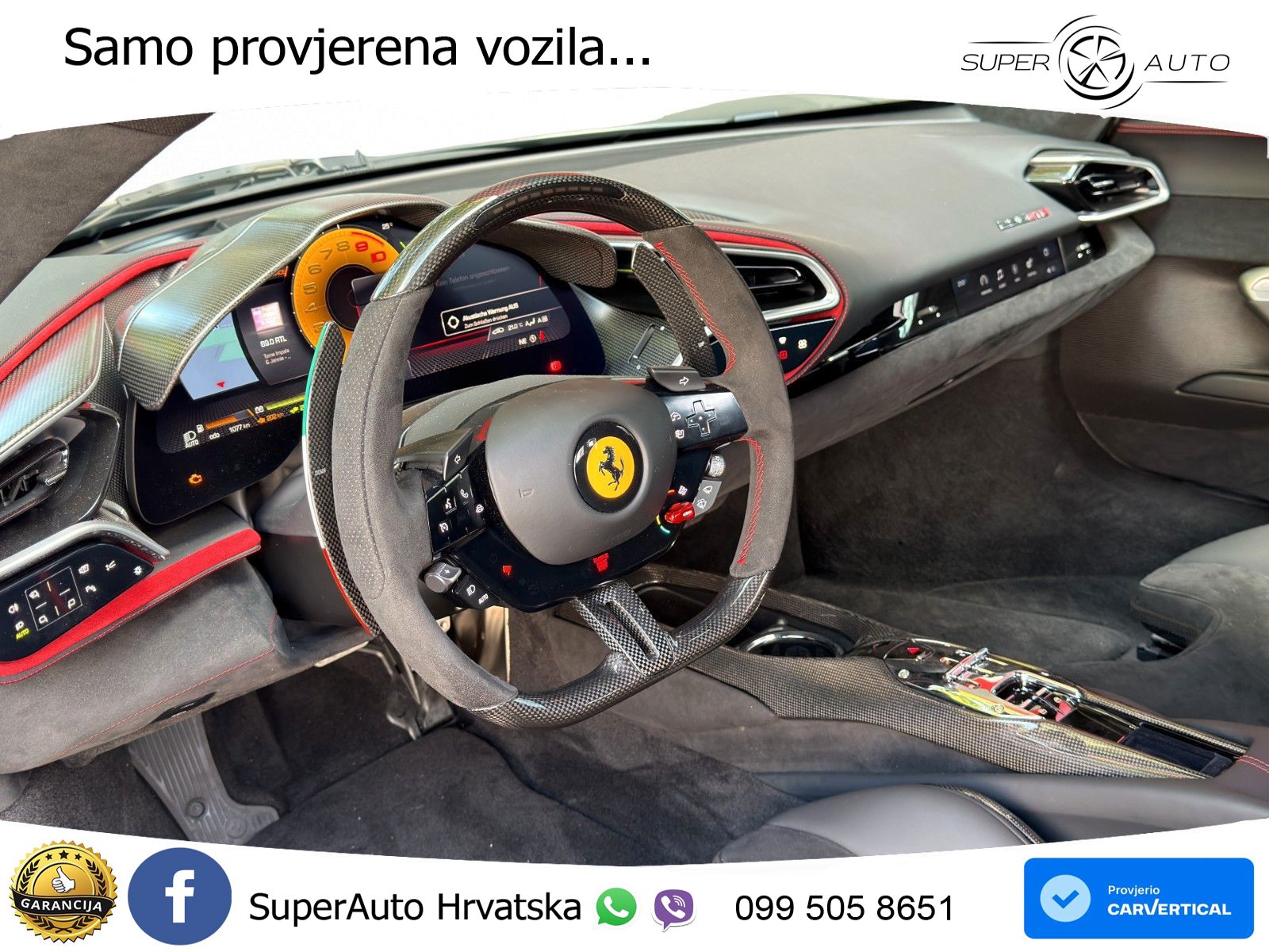 Ferrari 296 GTB 3.0 V6 (830 KS) F1 DCT