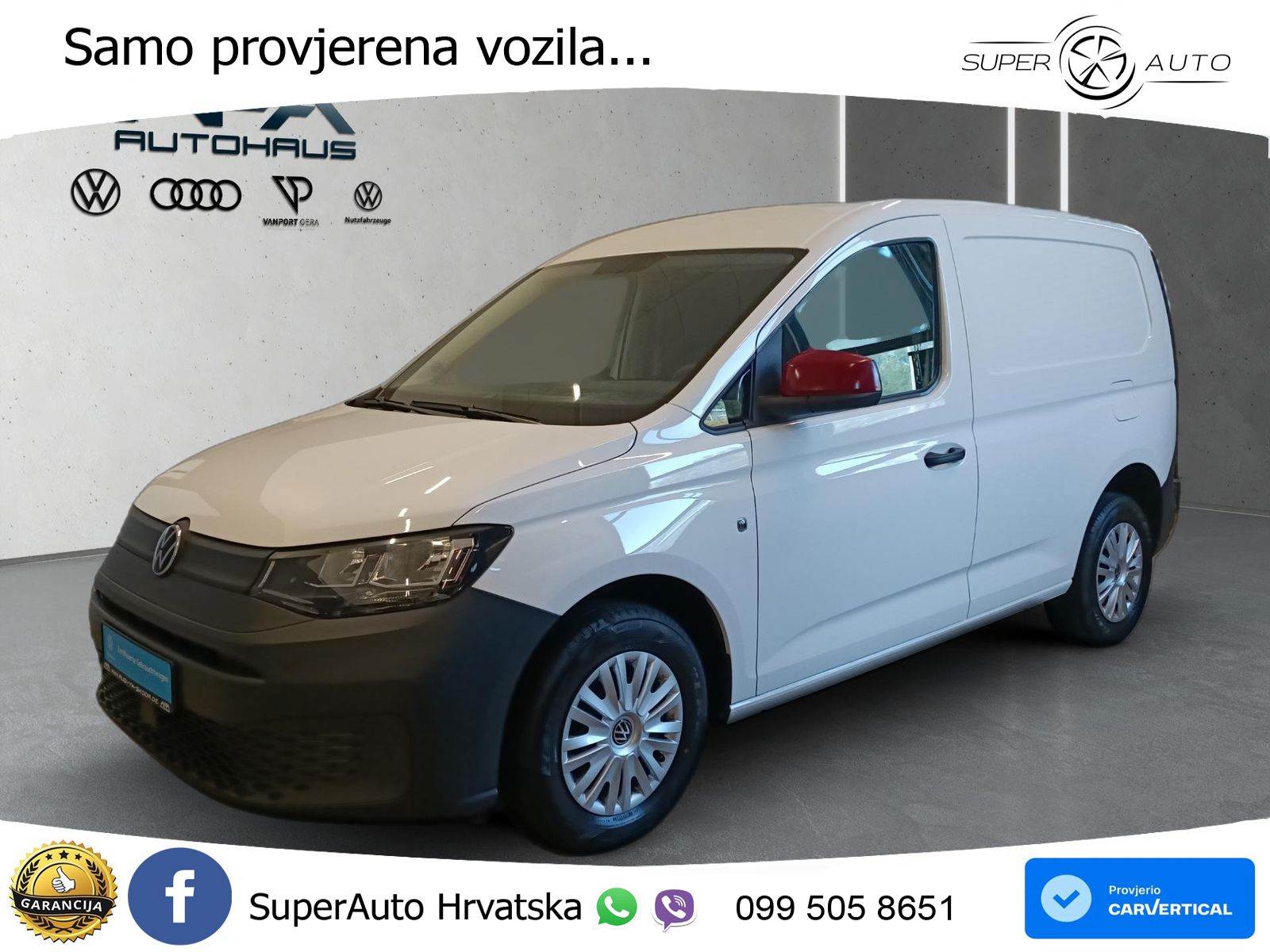 Volkswagen Caddy Cargo 2.0 TDI Klima*PDC*Navi 102 KS