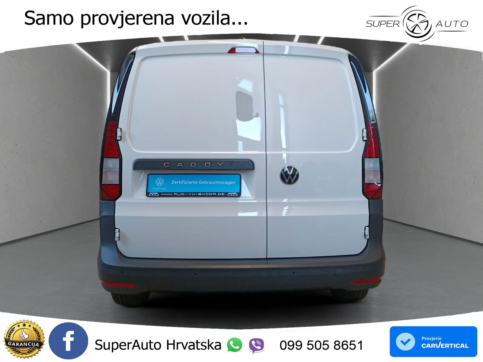 Volkswagen Caddy Cargo 2.0 TDI Klima*PDC*Navi 102 KS