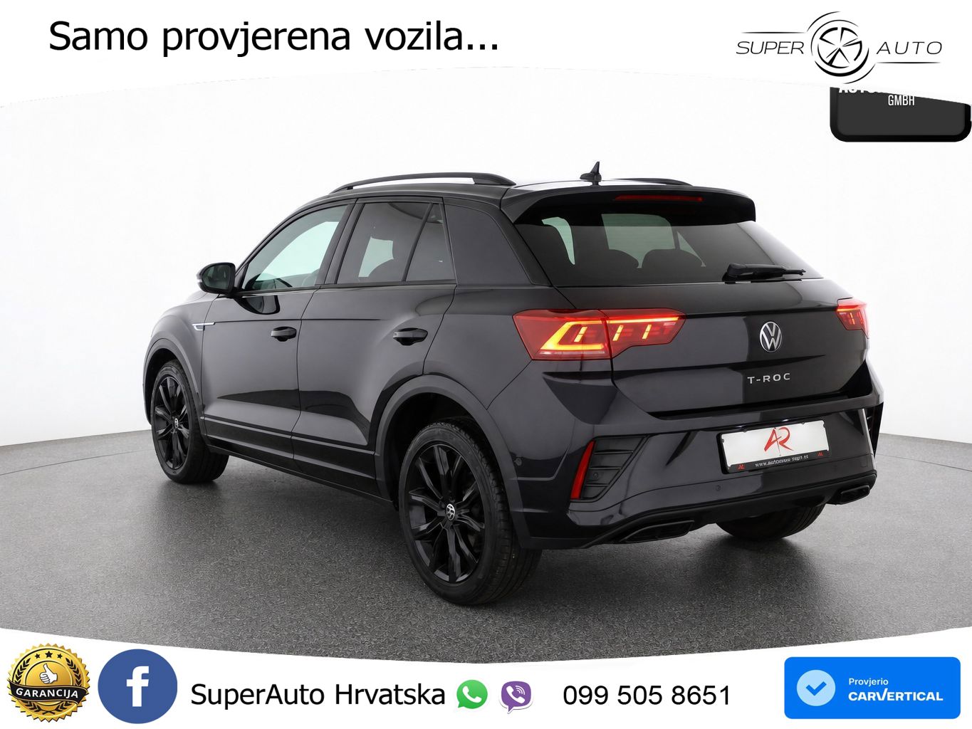 Volkswagen T-Roc 1.5 TSI (150 KS) DSG MATRIX+GR SJED+KAM
