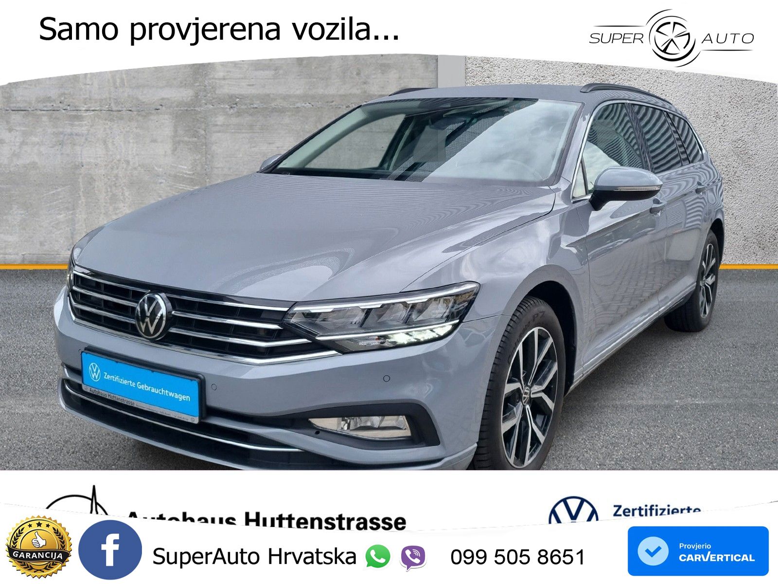 Volkswagen Passat Variant 2.0 TDI (150 KS) DSG Business LED+GR SJED+ACC