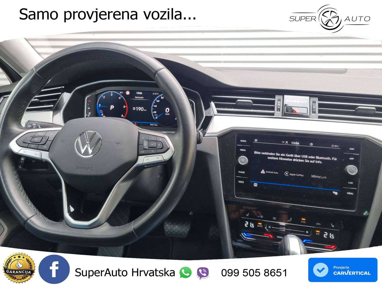 Volkswagen Passat Variant 2.0 TDI (150 KS) DSG Business LED+GR SJED+ACC