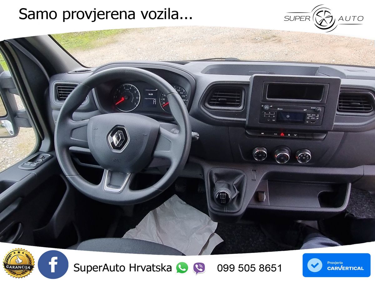 Renault Master III, 3.5t Blue dCi 180 FAP, L3H2 Standhzg 179 KS