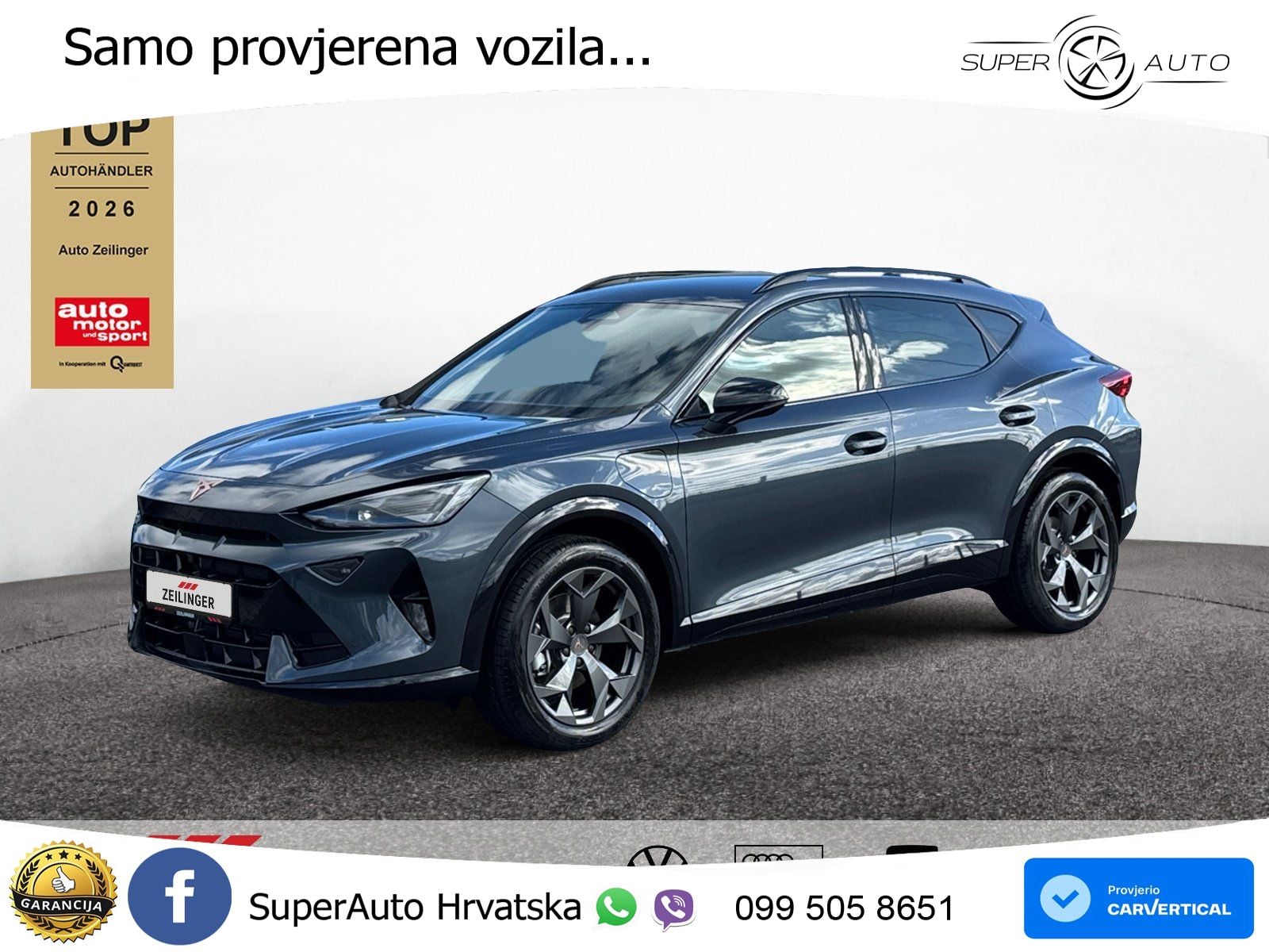 Cupra Formentor 1.5 TSI (204 KS) e-Hybrid DSG LED+GR SJED+ACC