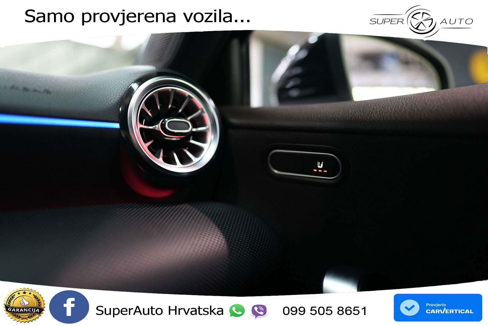 Mercedes-Benz A 200d 8G-DCT AMG LED+GR SJED+ACC