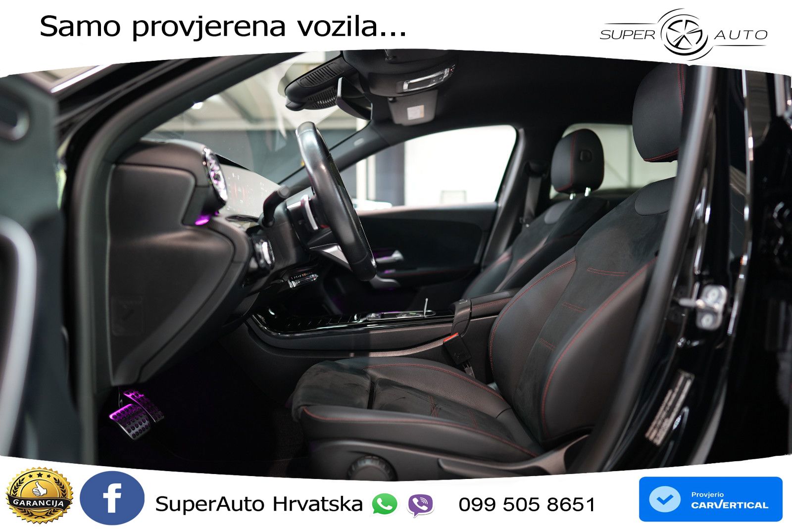 Mercedes-Benz A 200d 8G-DCT AMG LED+GR SJED+ACC