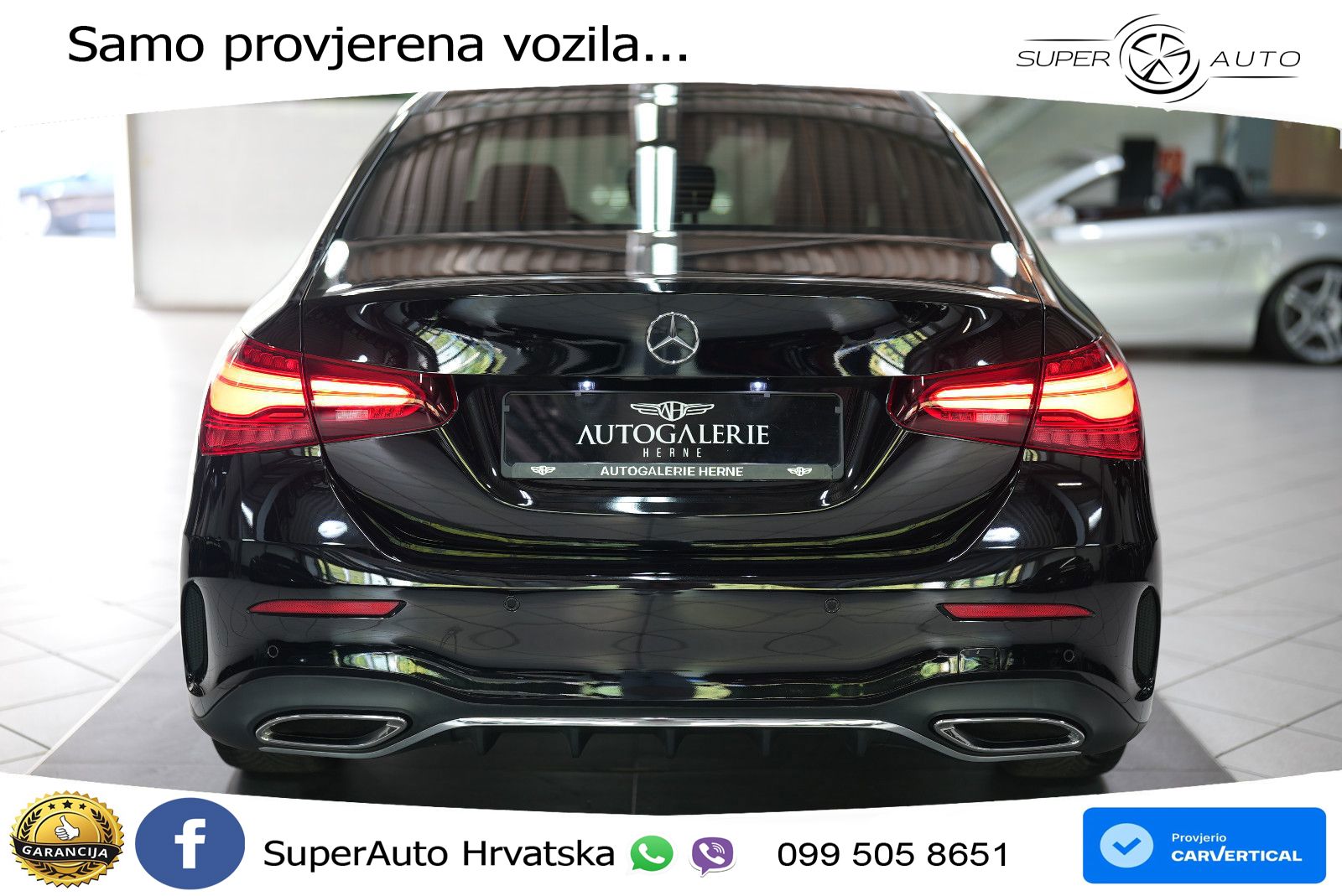 Mercedes-Benz A 200d 8G-DCT AMG LED+GR SJED+ACC