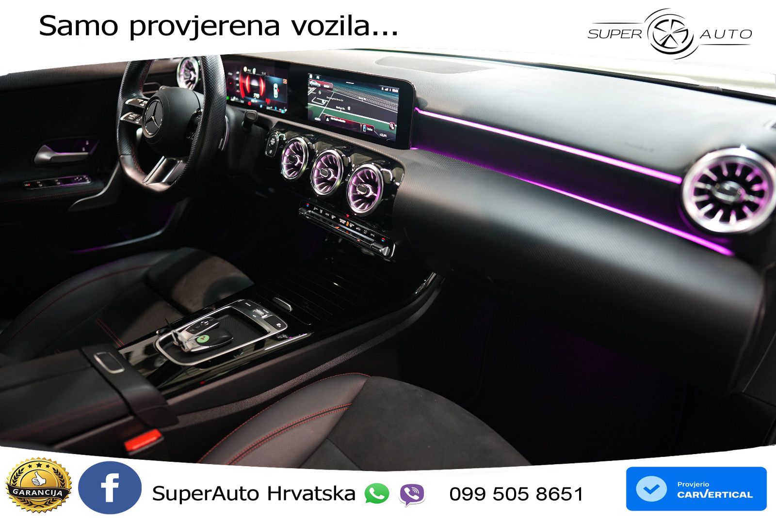 Mercedes-Benz A 200d 8G-DCT AMG LED+GR SJED+ACC